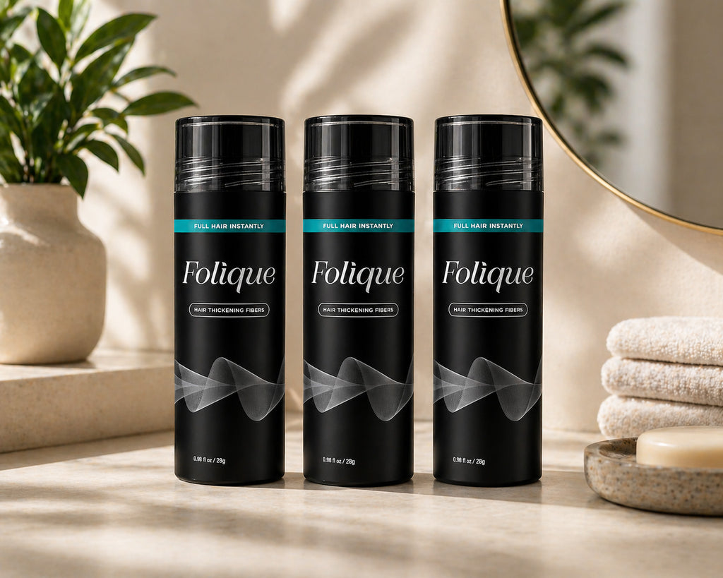 Folique Hair Building Fibers x3