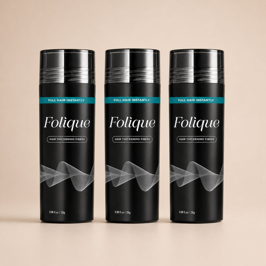 Folique Hair Building Fibers x3