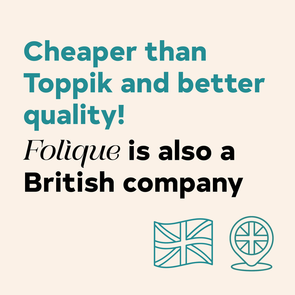 folique hair fibers is a british company